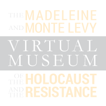 Madeleine Montelevy Virtual Museum Holocaust Resistance