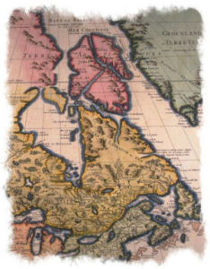 Carte du Canada ou de la Nouvelle France 1730 Carte du Canada ou de la Nouvelle France 1730