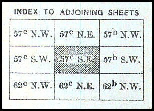 marginal index to adjoining map sheets