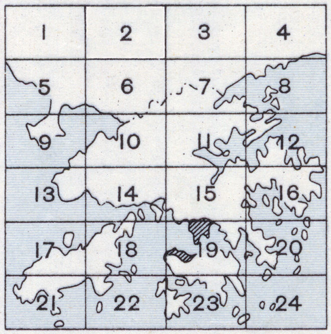 index to 1:20k topo maps of Hong Kong