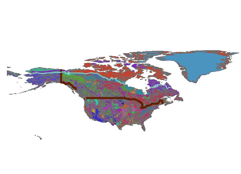 Digital Soil Map North America Demo North America
