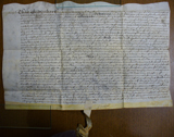 Articles of agreement between John Bowles and John Hawkins