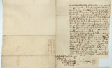 Acquittance by John Josselyne to Edward Crispe