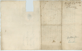Memorandum of declaration by Robert Newdigate to Alexander Holt