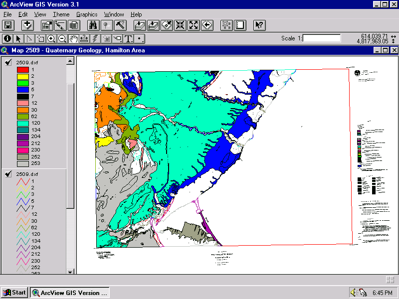 ArcView Demo: Map 2509