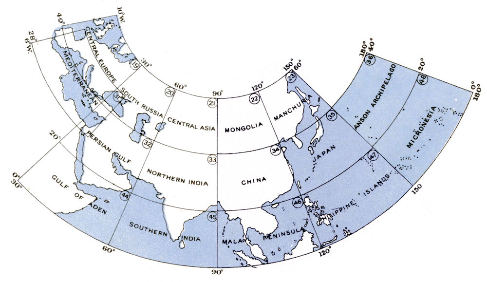 index to 1:4 mil scale topographic maps of Asia