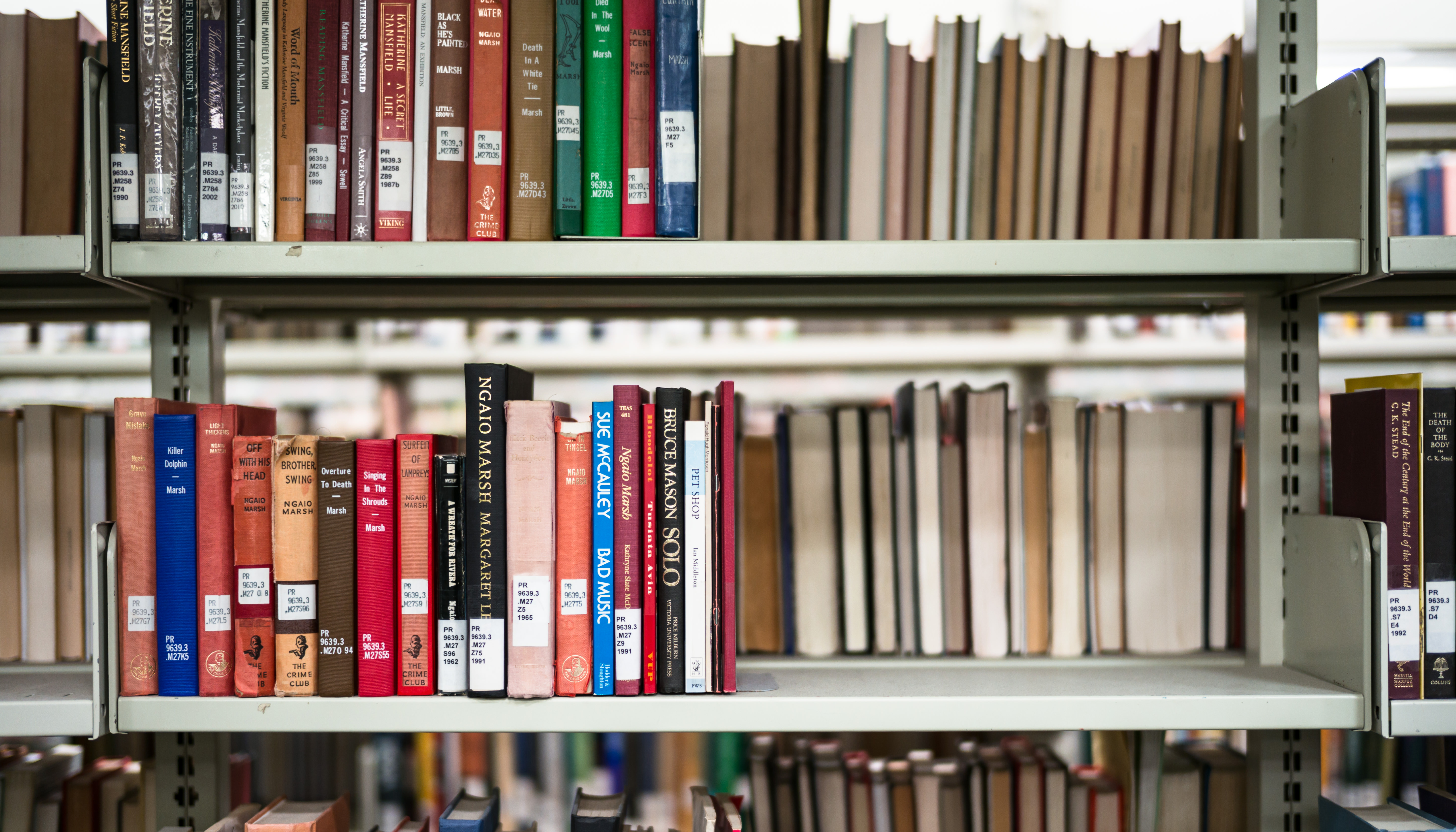 Book collections at McMaster University Library