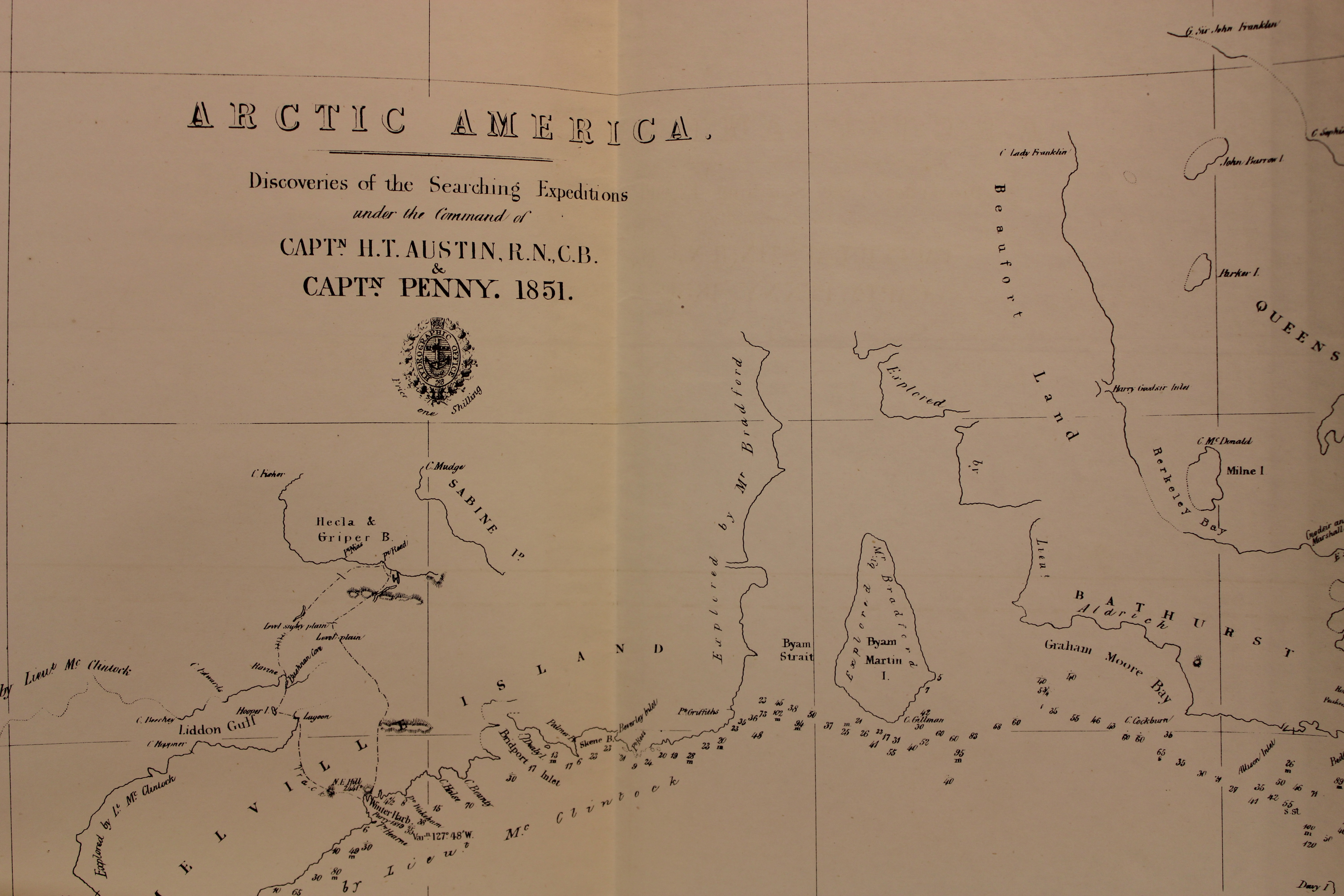 Map from the Arctic Blue Book