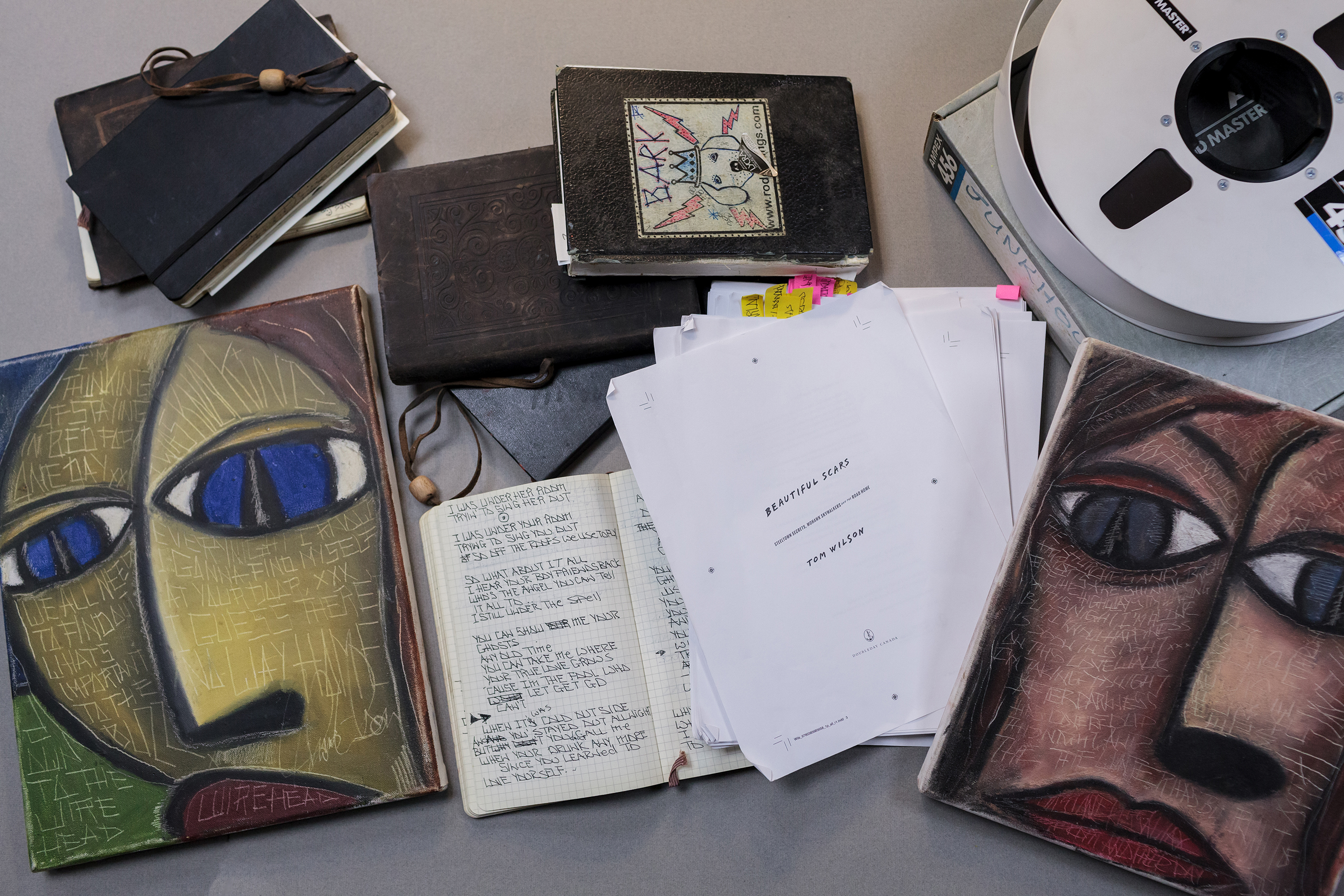 Materials from the Tom Wilson Archive can be seen. 