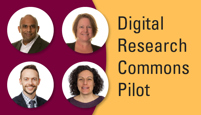 Ranil Sonnadara, Tracy Dallaire, Angela Di Nello and Jay Brodeur. Digital Research Commons Pilot