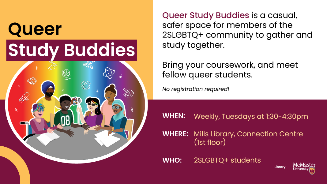 Queer Study Buddies Program Card