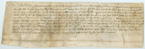Rectangular handwritten document