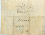 Rectangular handwritten document 