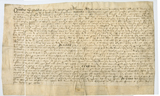Handwritten vellum document 