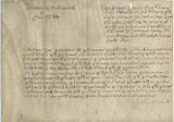 Handwritten vellum document