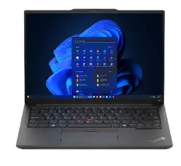 An open Lenovo ThinkPad (6th Gen) laptop displaying the home screen
