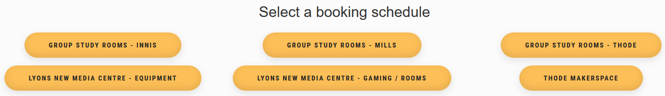 Schedule buttons
