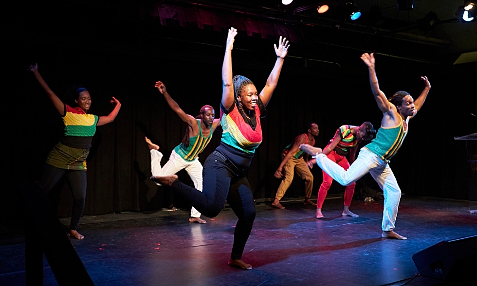 The KasheDance company (pictured) were among the artists who performed at the event which took place at Harbourfront Centre, Toronto